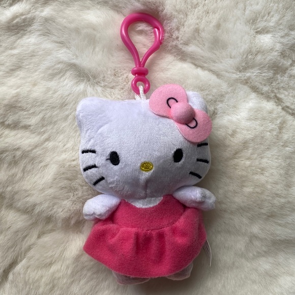 Sanrio Toys Hello Kitty Plush Keychain Poshmark